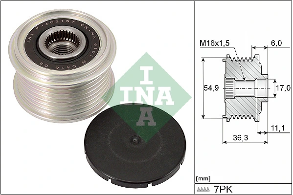 Alternator Freewheel Clutch